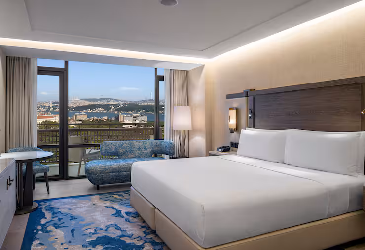 King Deluxe Zimmer mit Bosporusblick