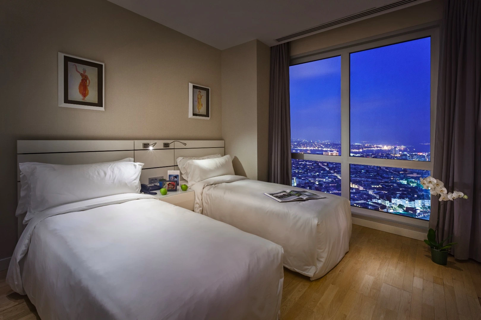 Deluxe Two Bedroom Apartment - City View