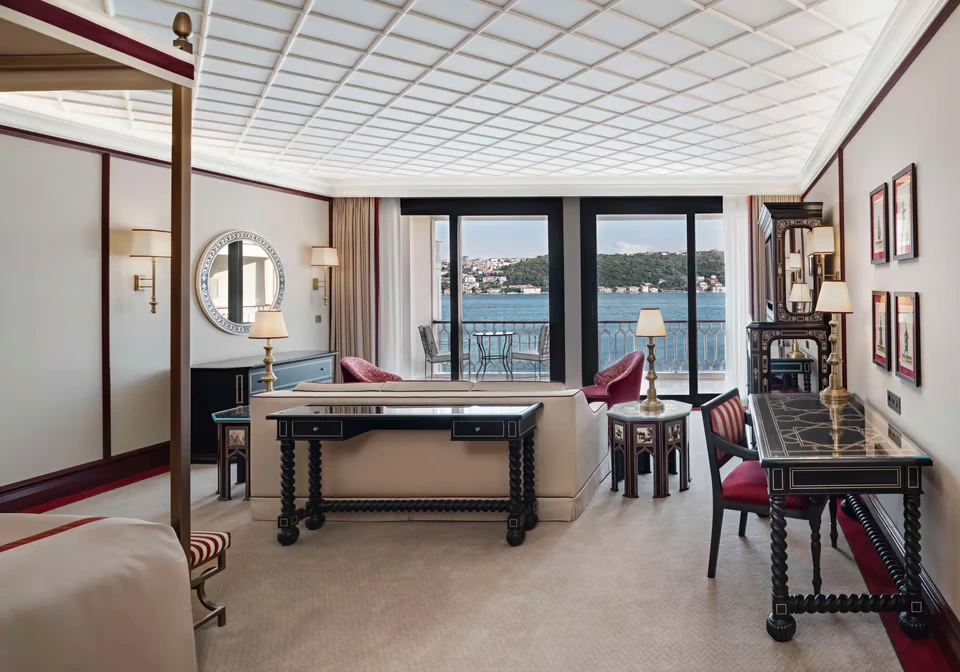Deluxe Çırağan Bosphorus View Room